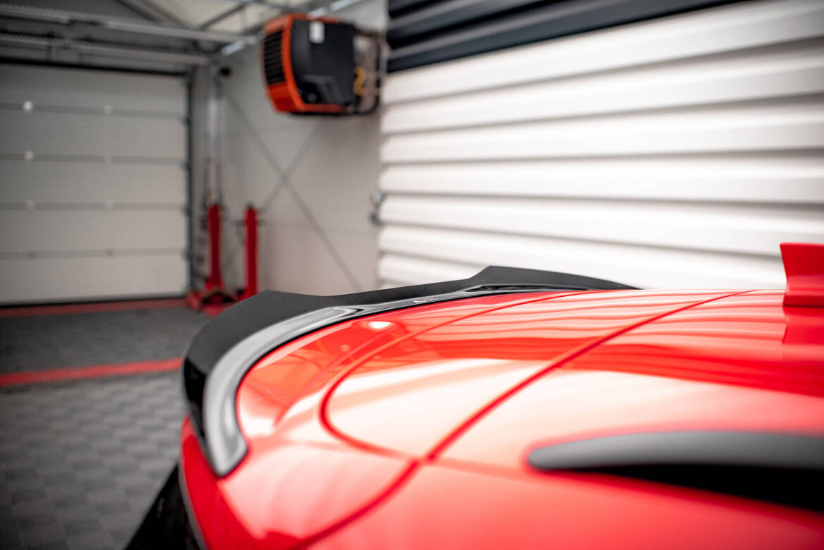 Heck Spoiler Aufsatz Abrisskante V.2 für Ford Focus Kombi ST-Line Mk4 Maxton Design