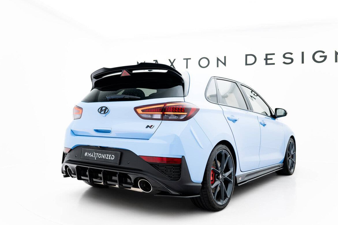 Heck Spoiler Aufsatz Abrisskante V.2 für Hyundai I30N Hatchback Maxton Design