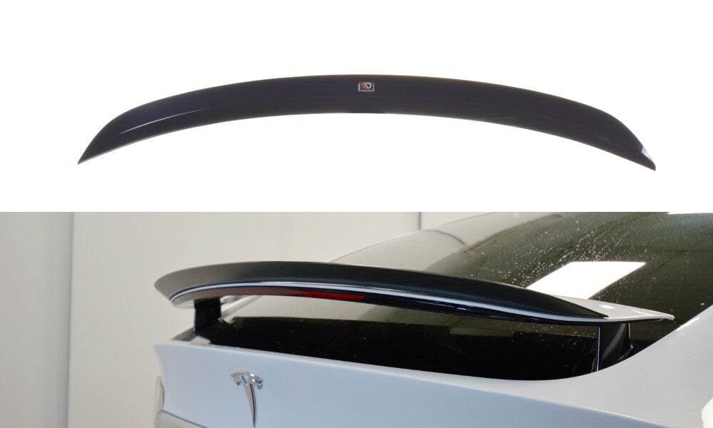 Heck Spoiler Aufsatz Abrisskante V.2 für TESLA MODEL X Maxton Design