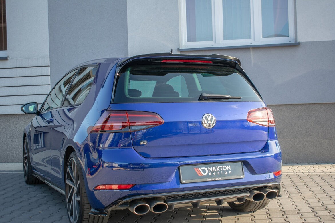 Heck Spoiler Aufsatz Abrisskante V.2 für VW Golf 7 R/ R-Line/ GTI + FL Maxton Design