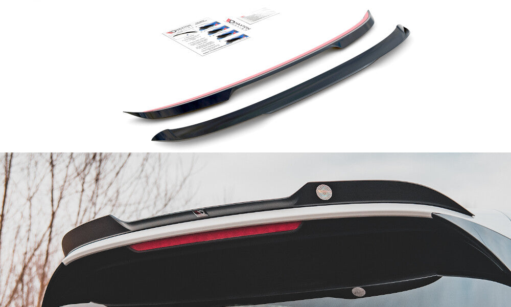 Heck Spoiler Aufsatz Abrisskante V.2 für VW Golf 8 GTI Maxton Design