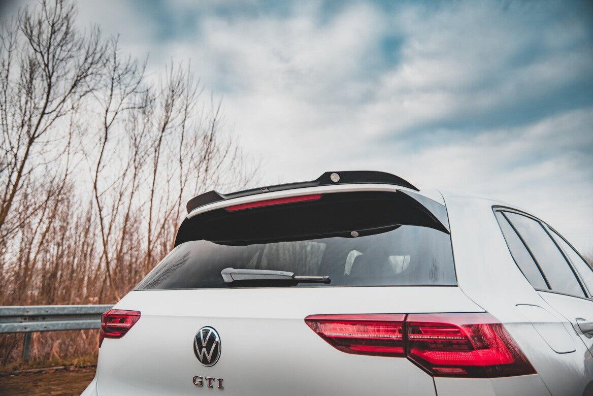 Heck Spoiler Aufsatz Abrisskante V.2 für VW Golf 8 GTI Maxton Design