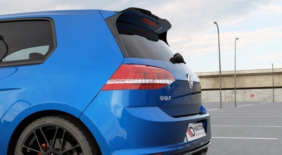 Heck Spoiler Aufsatz Abrisskante V.3 für VW Golf 7 / 7 Facelift R / R-Line / GTI Maxton Design