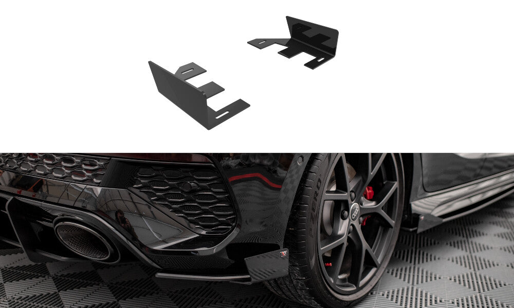Heck Stoßstangen Flaps / Wings für Audi RS3 Sportback 8Y Maxton Design
