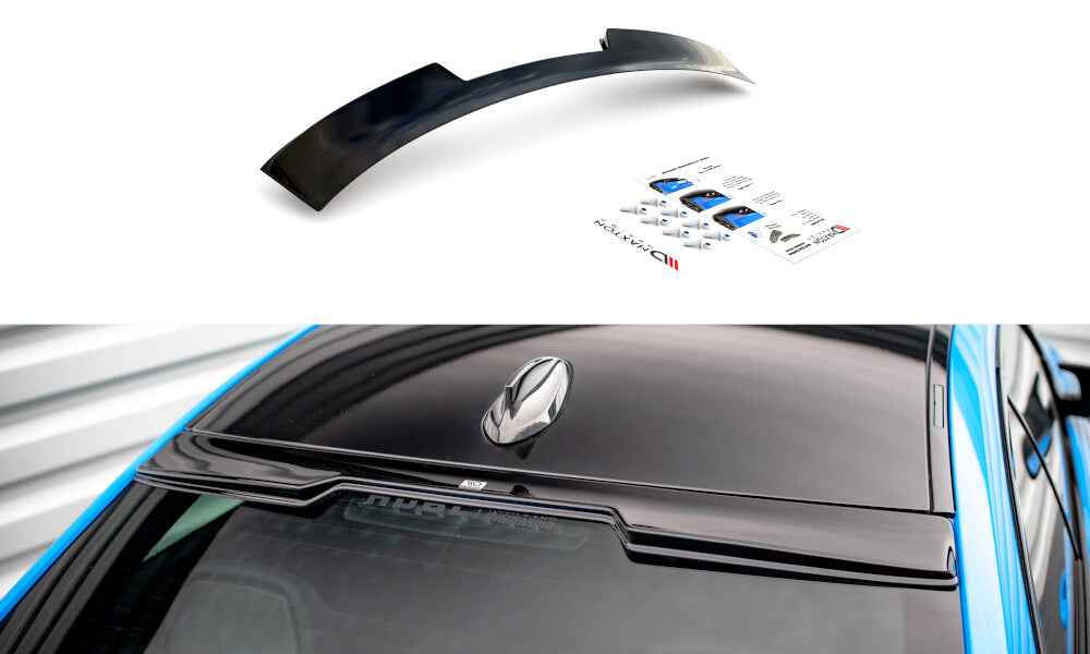 Heckscheiben Spoiler für BMW M2 F87 schwarz Maxton Design