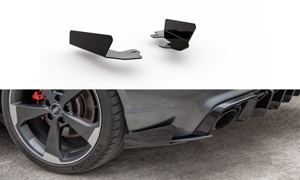 Hintere Seiten Flaps für Audi RS3 8V Sportback Maxton Design