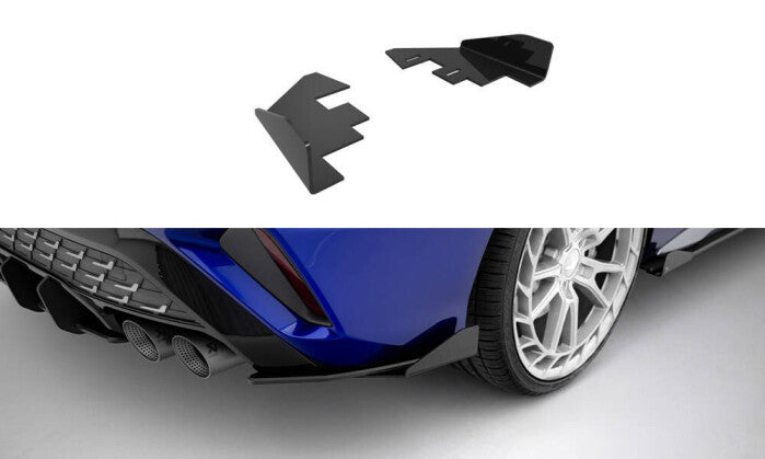 Hintere Seiten Flaps für Audi S3 Limousine 8Y Facelift Maxton Design