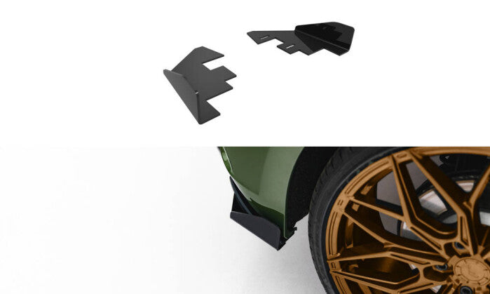Hintere Seiten Flaps für Audi S3 Sportback 8Y Facelift Maxton Design