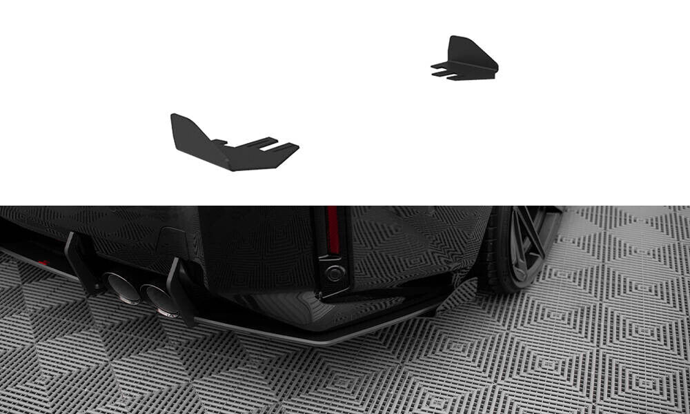 Hintere Seiten Flaps für BMW M2 G87 Maxton Design
