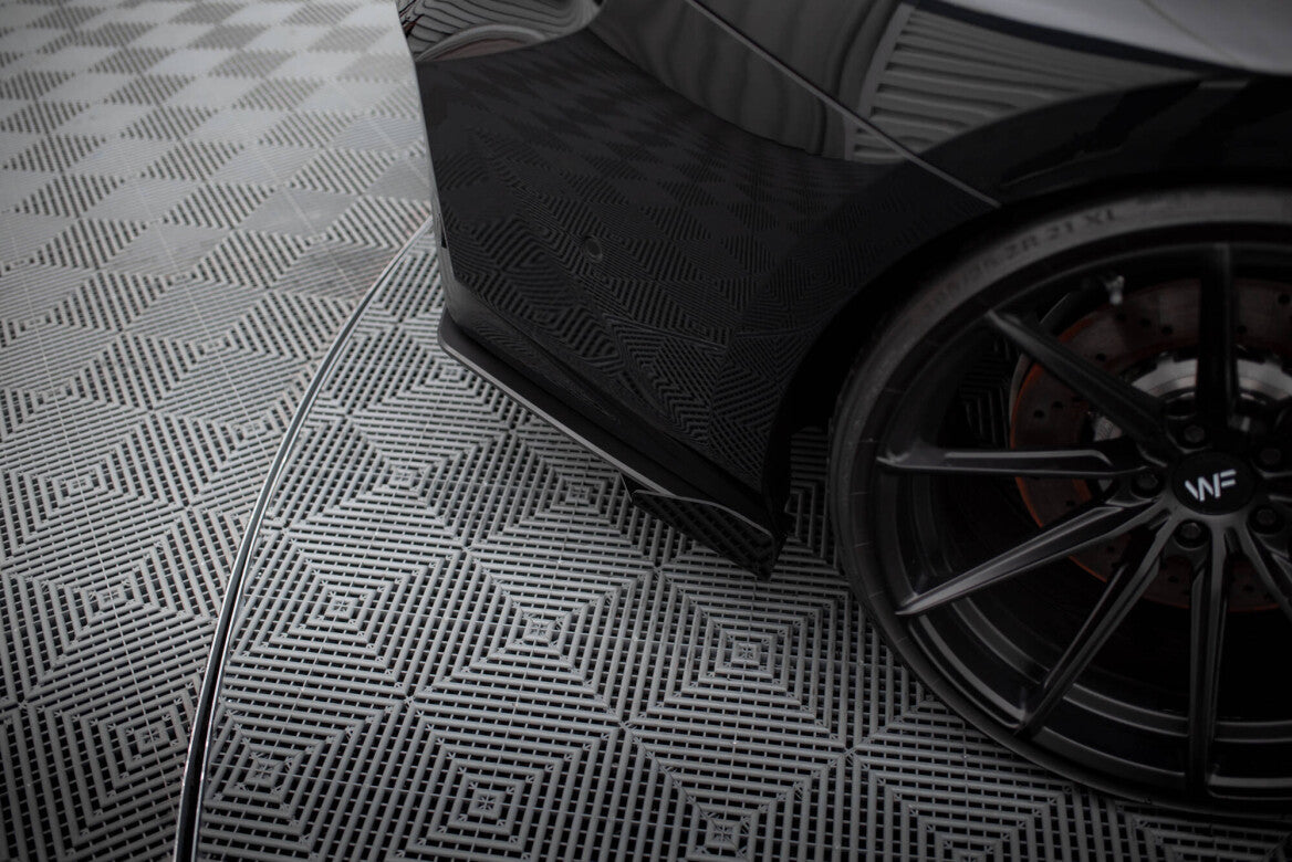 Hintere Seiten Flaps für BMW M2 G87 Maxton Design