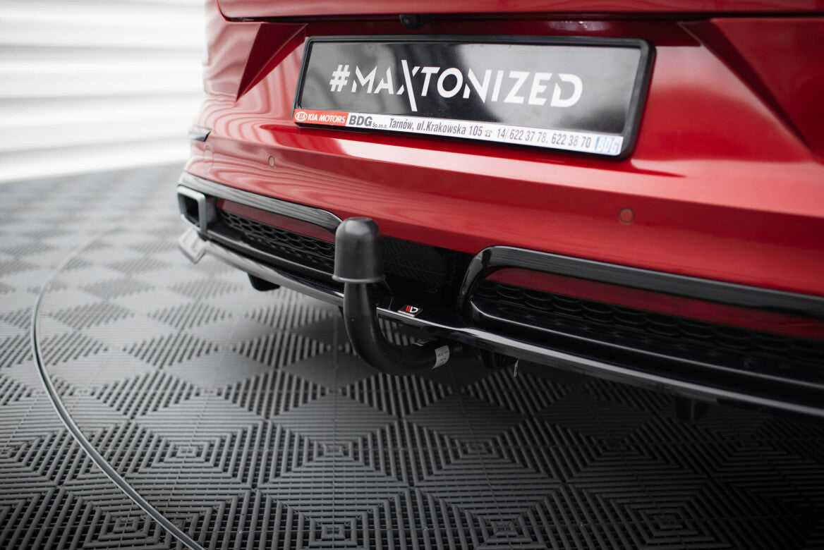 Mittlerer Cup Diffusor Heck Ansatz DTM Look für Kia ProCeed GT-Line Mk1 Maxton Design