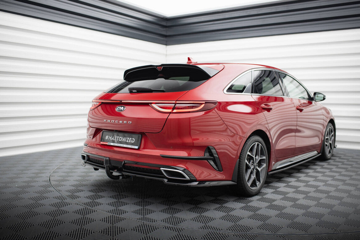 Mittlerer Cup Diffusor Heck Ansatz DTM Look für Kia ProCeed GT-Line Mk1 Maxton Design