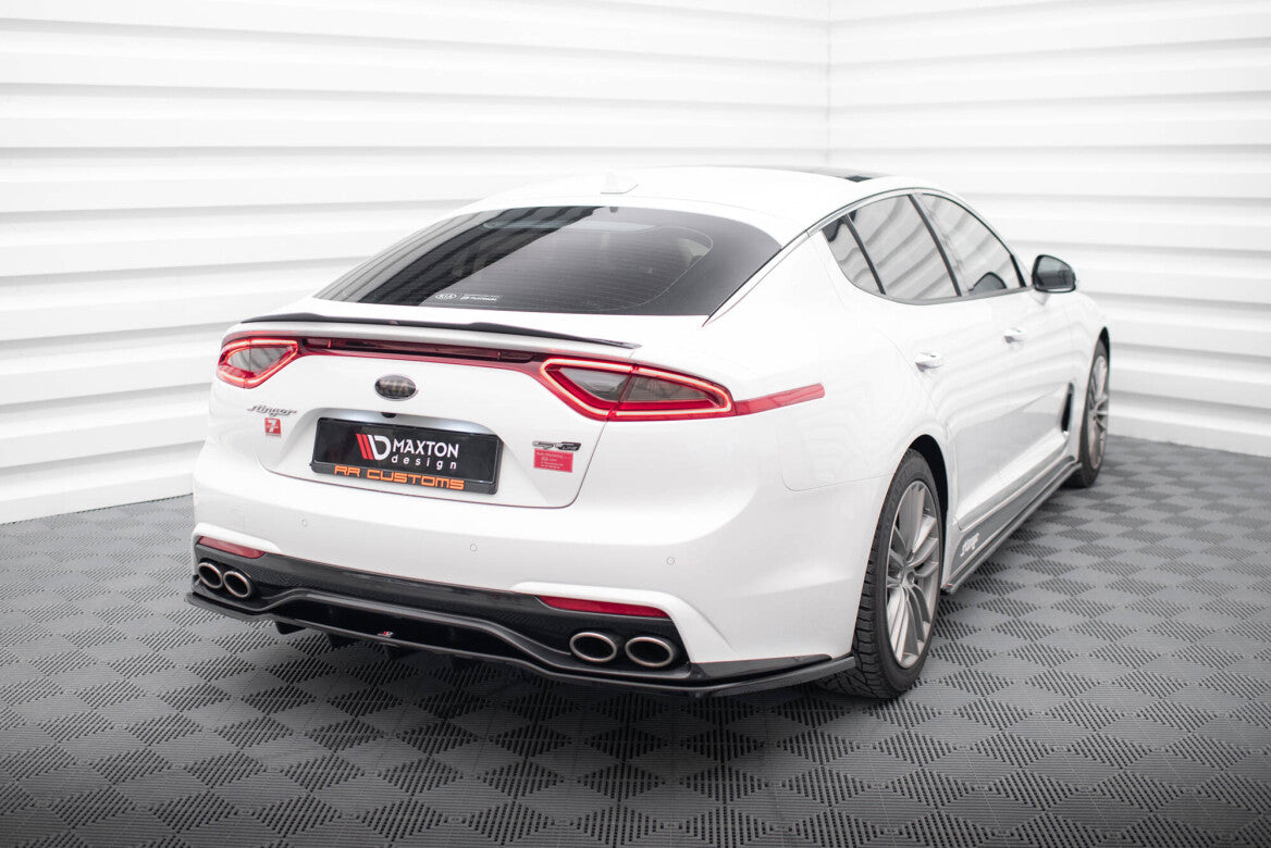 Mittlerer Cup Diffusor Heck Ansatz DTM Look für Kia Stinger Maxton Design