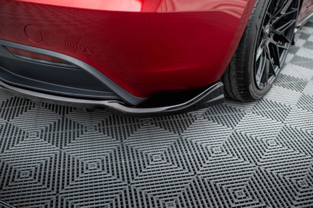 Mittlerer Cup Diffusor Heck Ansatz DTM Look V.2 für Tesla Model 3 Project HighlandFL Maxton Design