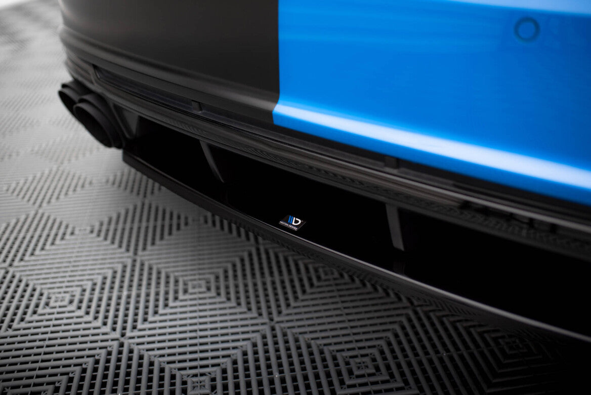 Mittlerer Cup Diffusor Heck Ansatz für Audi TT S 8S FL Maxton Design