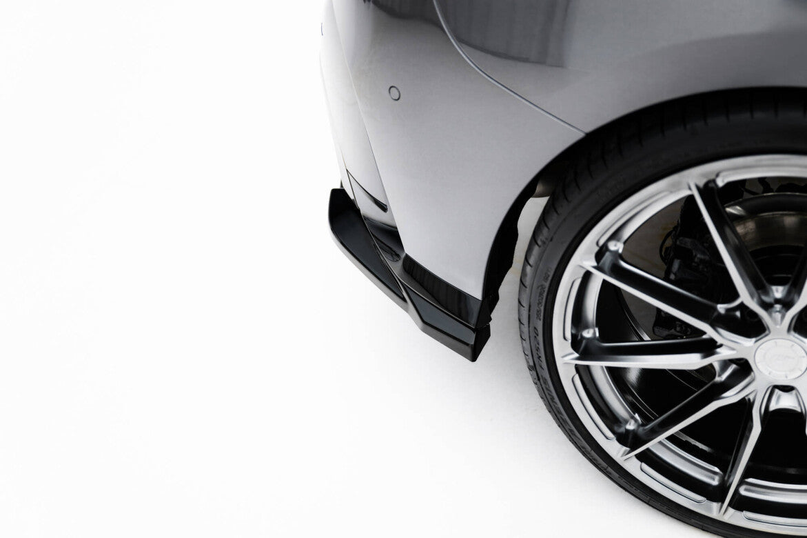 Mittlerer Cup Diffusor Heck Ansatz für BMW 1er M-Paket F70 Maxton Design