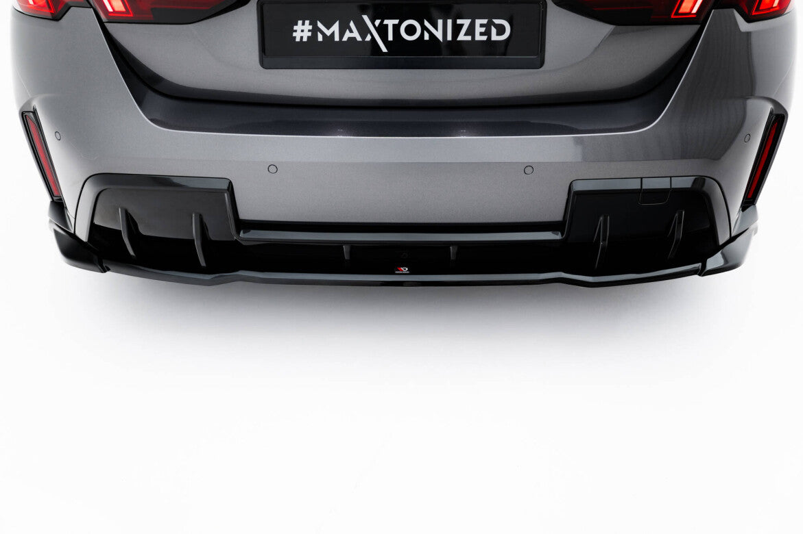 Mittlerer Cup Diffusor Heck Ansatz für BMW 1er M-Paket F70 Maxton Design