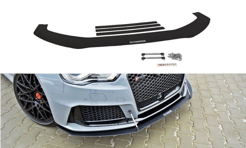 Racing Cup Spoilerlippe Front Ansatz für Audi RS3 8V SPORTBACK Maxton Design