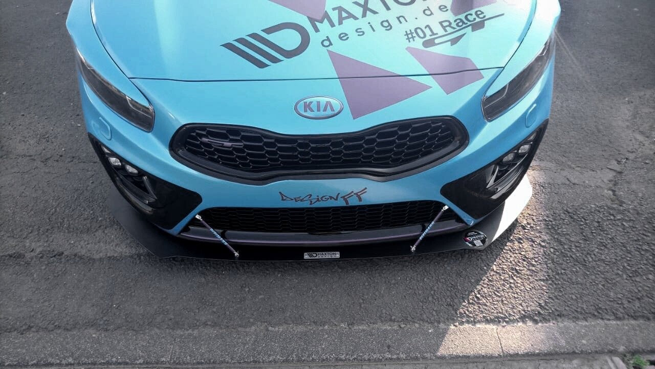 Racing Cup Spoilerlippe Front Ansatz für Kia CEE"D / PRO CEE"D GT MK2 Maxton Design