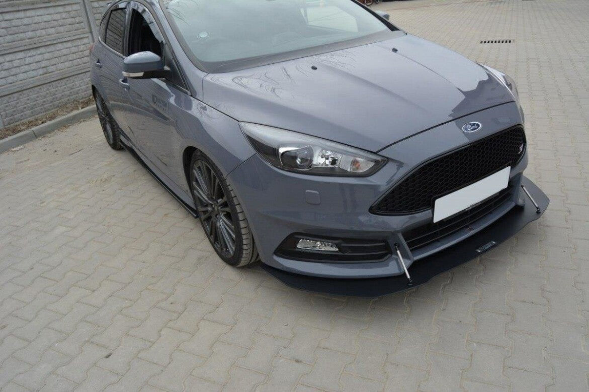 Racing Cup Spoilerlippe Front Ansatz V.1 für Ford Focus ST Mk3 FL Maxton Design