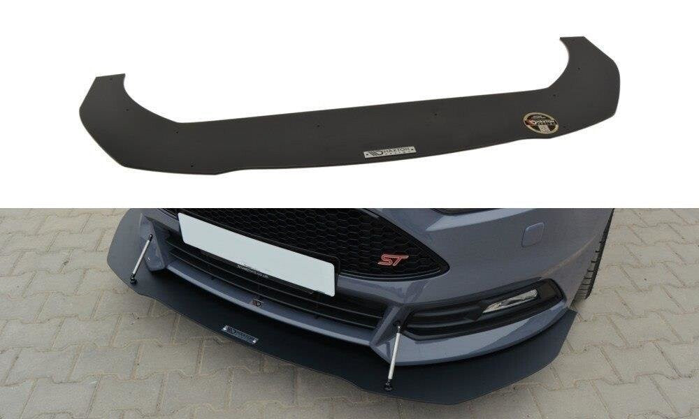 Racing Cup Spoilerlippe Front Ansatz V.1 für Ford Focus ST Mk3 FL Maxton Design