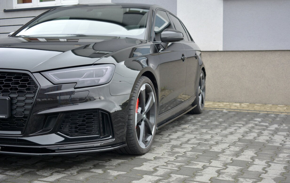 Seitenschweller Ansatz Cup Leisten für Audi RS3 8V FL Sportback Maxton Design