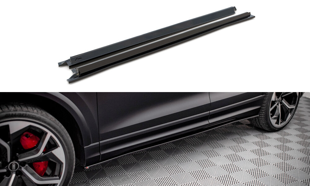 Seitenschweller Ansatz Cup Leisten für Audi RSQ8 Maxton Design