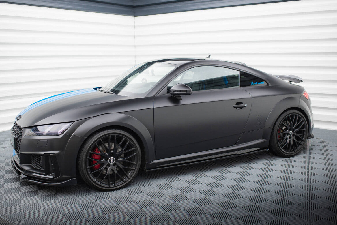 Seitenschweller Ansatz Cup Leisten für Audi TT S / TT S-Line 8S FL Maxton Design