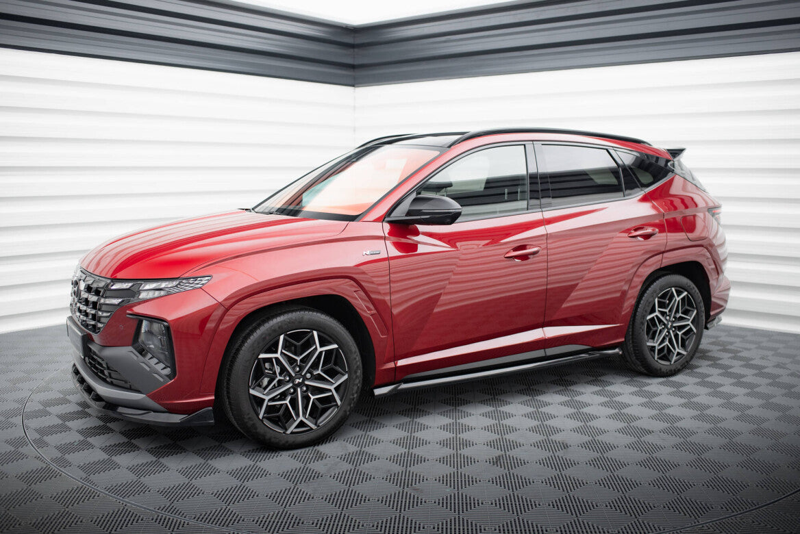 Seitenschweller Ansatz Cup Leisten für Hyundai Tucson N-Line Maxton Design