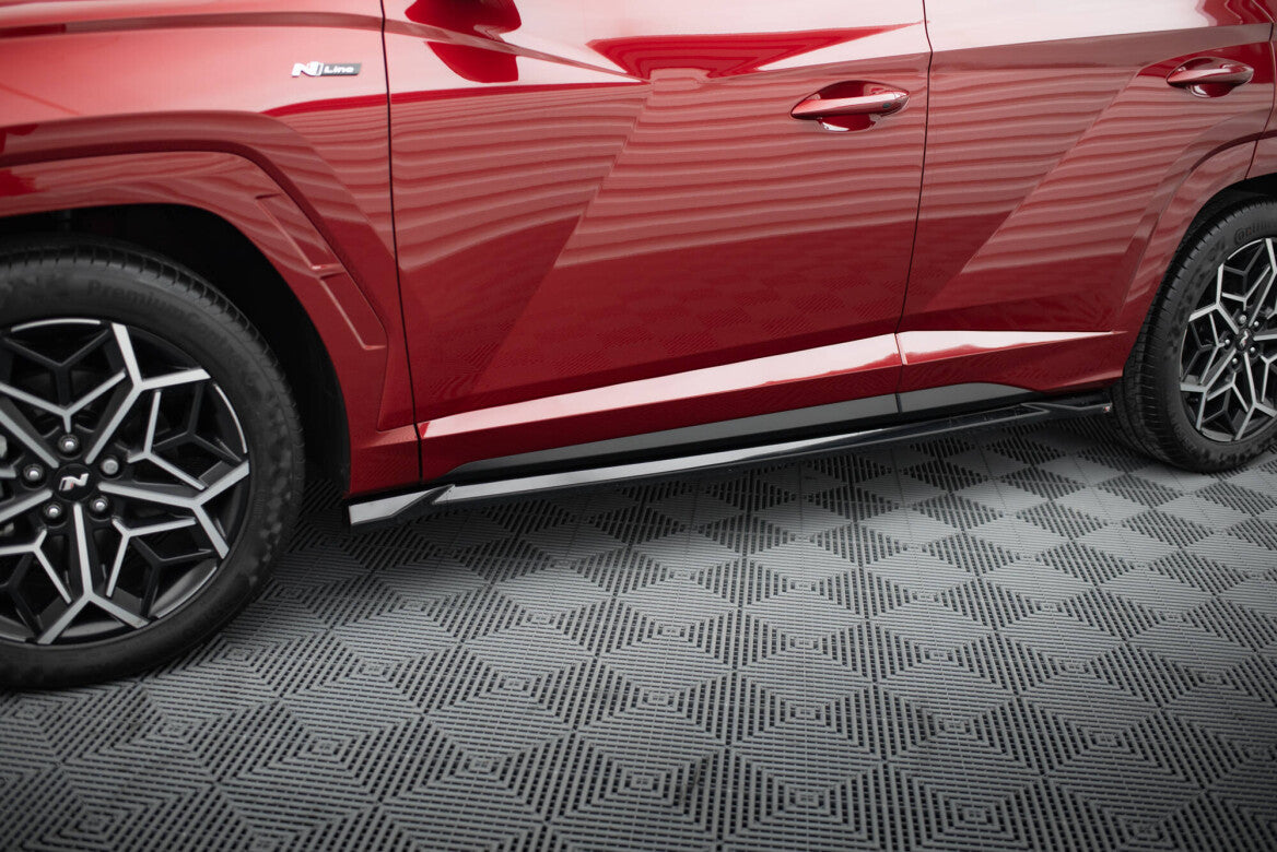 Seitenschweller Ansatz Cup Leisten für Hyundai Tucson N-Line Maxton Design