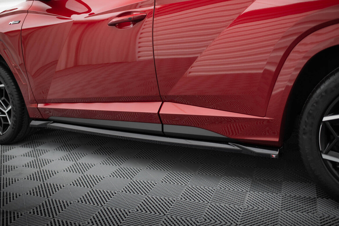 Seitenschweller Ansatz Cup Leisten für Hyundai Tucson N-Line Maxton Design