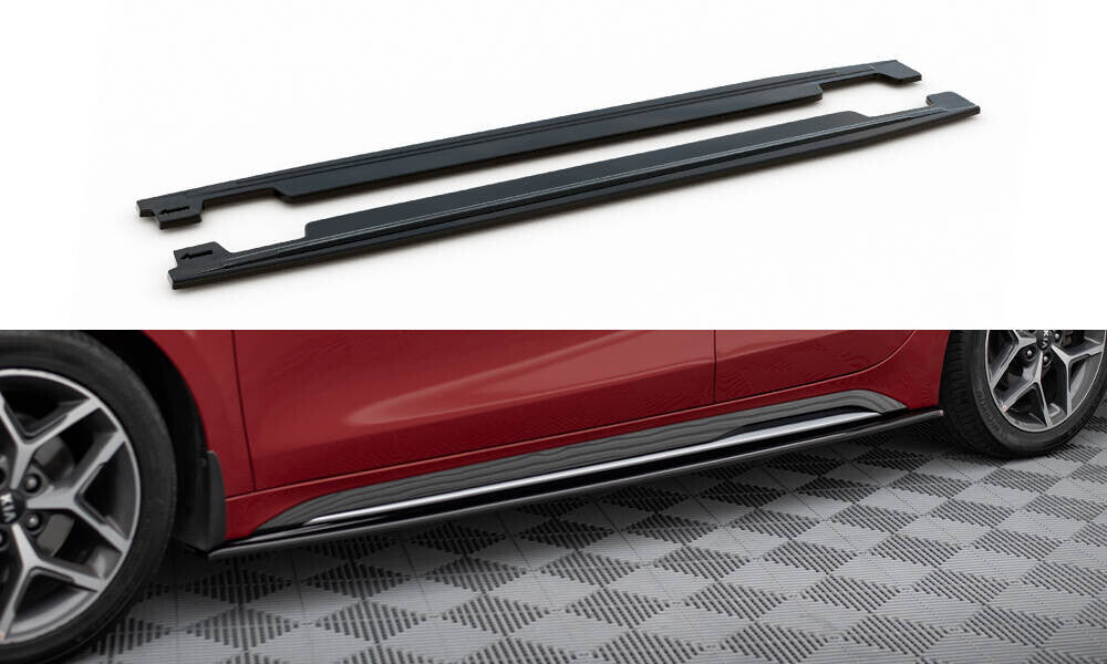 Seitenschweller Ansatz Cup Leisten für Kia ProCeed GT Maxton Design
