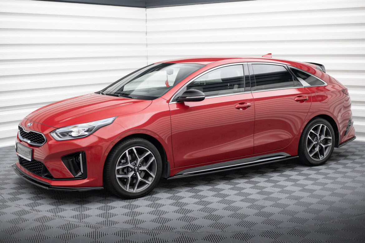 Seitenschweller Ansatz Cup Leisten für Kia ProCeed GT Maxton Design