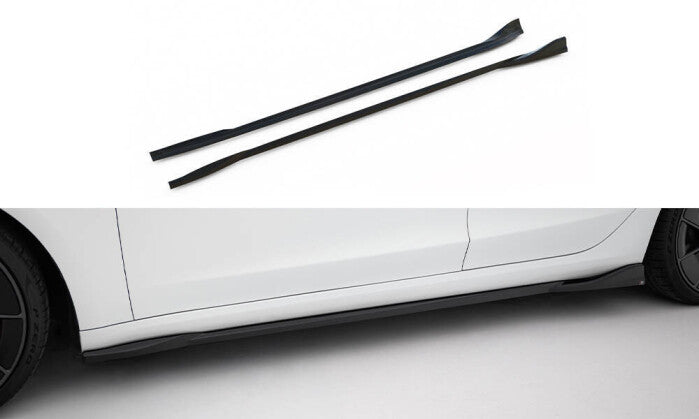 Seitenschweller Ansatz Cup Leisten V.1 für Tesla Model 3 Performance Mk1 FL Maxton Design