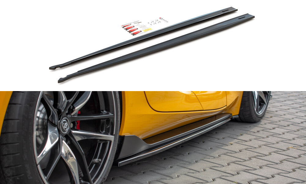 Seitenschweller Ansatz Cup Leisten V.1 für Toyota Supra Mk5 Maxton Design