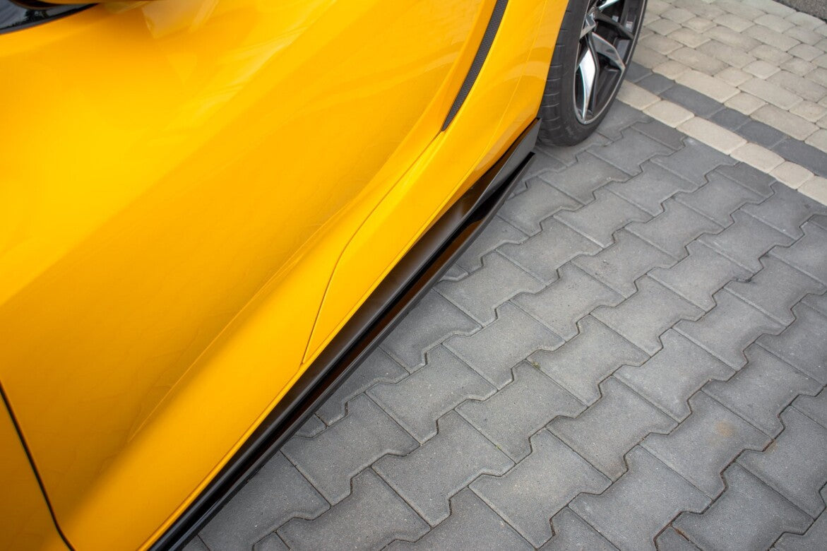 Seitenschweller Ansatz Cup Leisten V.1 für Toyota Supra Mk5 Maxton Design