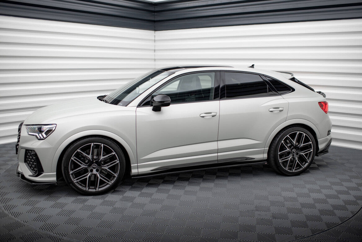 Seitenschweller Ansatz Cup Leisten V.2 für Audi Q3 S-Line / RSQ3 Maxton Design