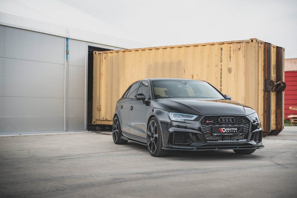 Seitenschweller Ansatz Cup Leisten V.2 für Audi RS3 8V Sportback Facelift Maxton Design