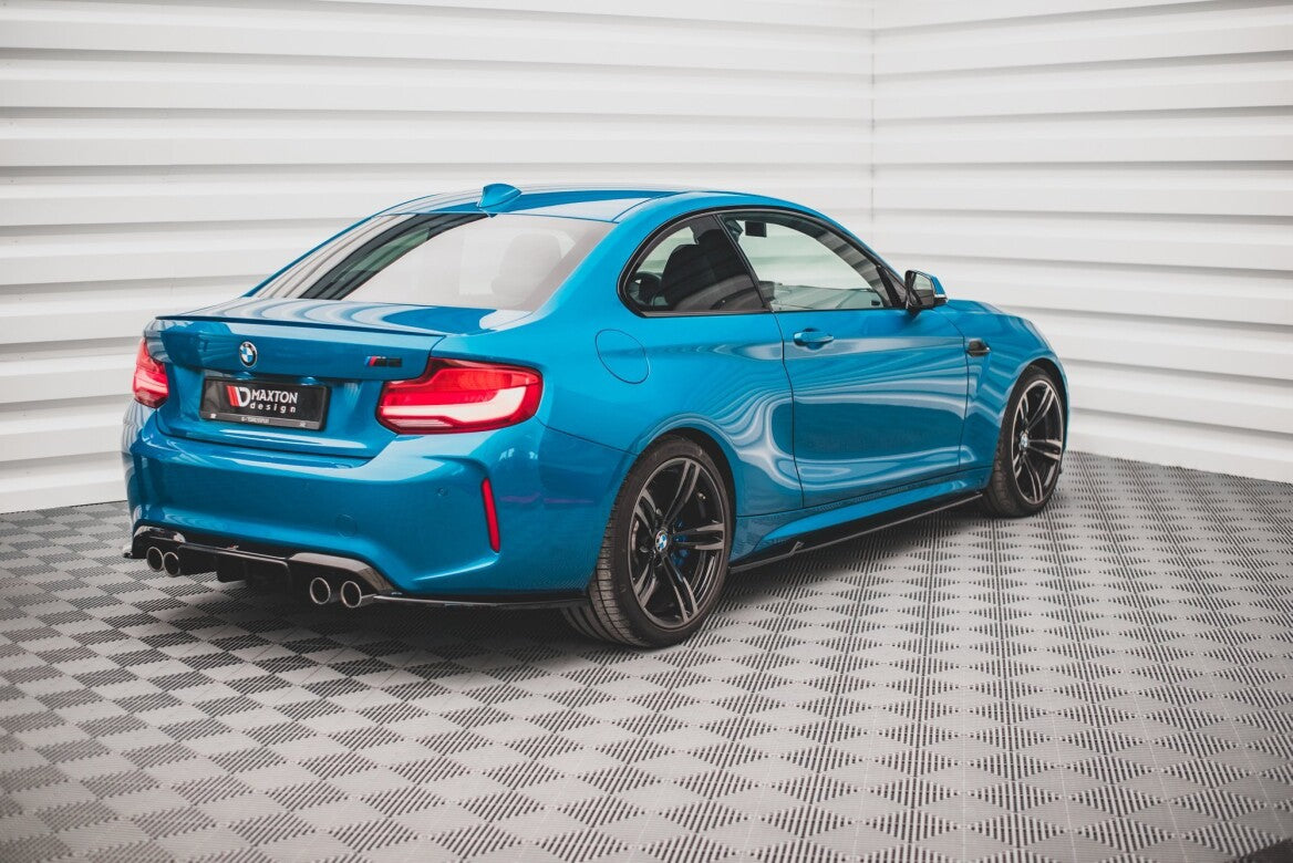 Seitenschweller Ansatz Cup Leisten V.2 für BMW M2 F87 Maxton Design