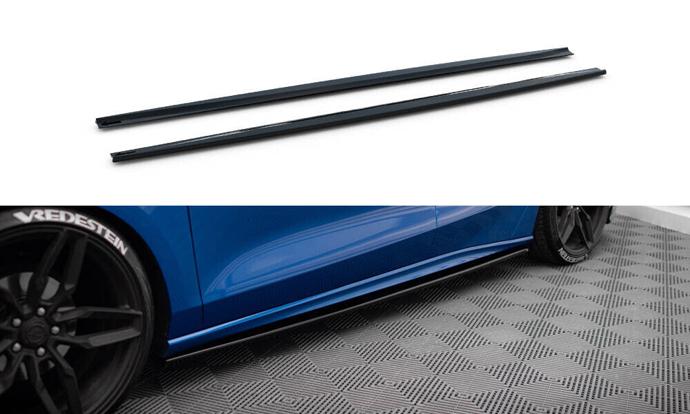 Seitenschweller Ansatz Cup Leisten V.2 für Ford Focus ST / ST-Line Mk4 Maxton Design