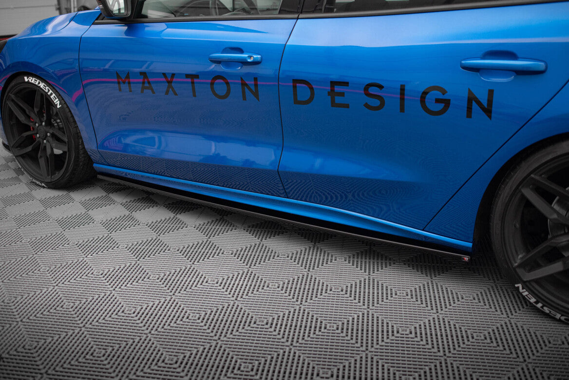 Seitenschweller Ansatz Cup Leisten V.2 für Ford Focus ST / ST-Line Mk4 Maxton Design