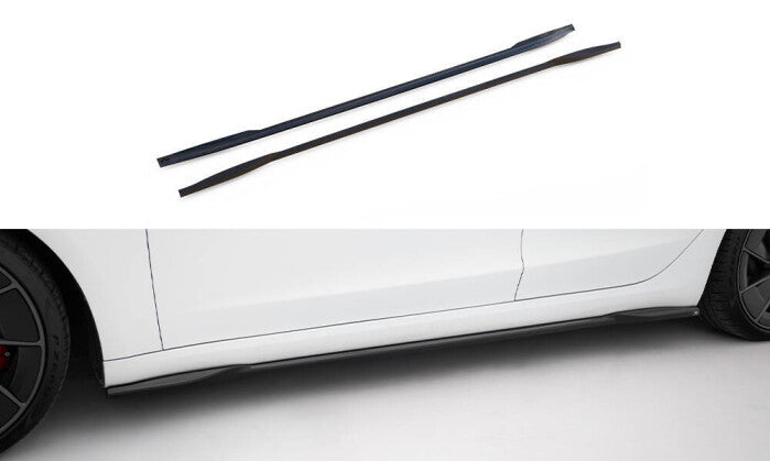 Seitenschweller Ansatz Cup Leisten V.2 für Tesla Model 3 Performance Mk1 FL Maxton Design