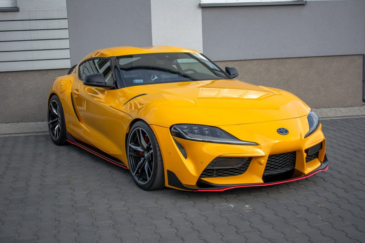 Seitenschweller Ansatz Cup Leisten V.2 für Toyota Supra Mk5 Maxton Design