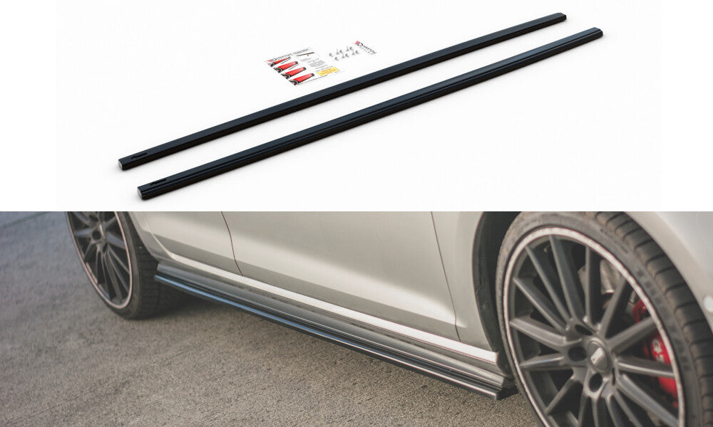 Seitenschweller Ansatz Cup Leisten V.2 für VW Golf 7 GTI Maxton Design