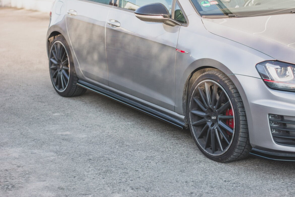 Seitenschweller Ansatz Cup Leisten V.2 für VW Golf 7 GTI Maxton Design