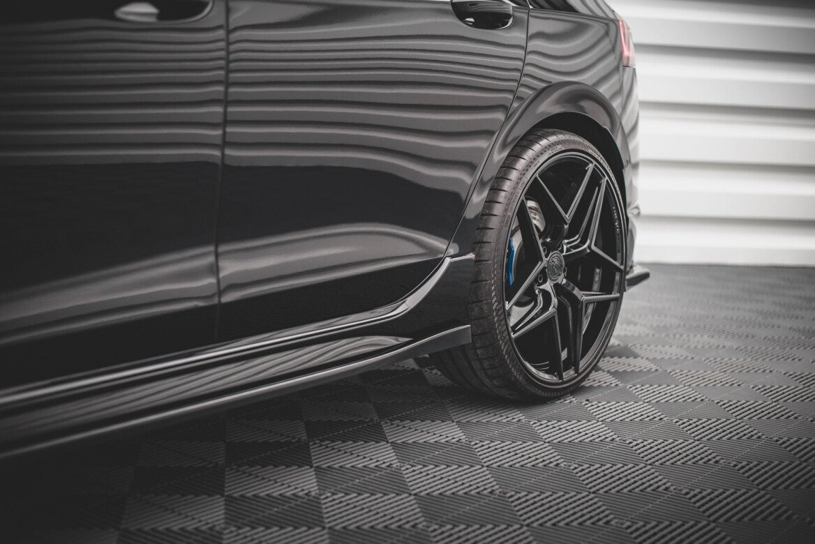 Seitenschweller Ansatz Cup Leisten V.2 für VW Golf R Mk8   Maxton Design