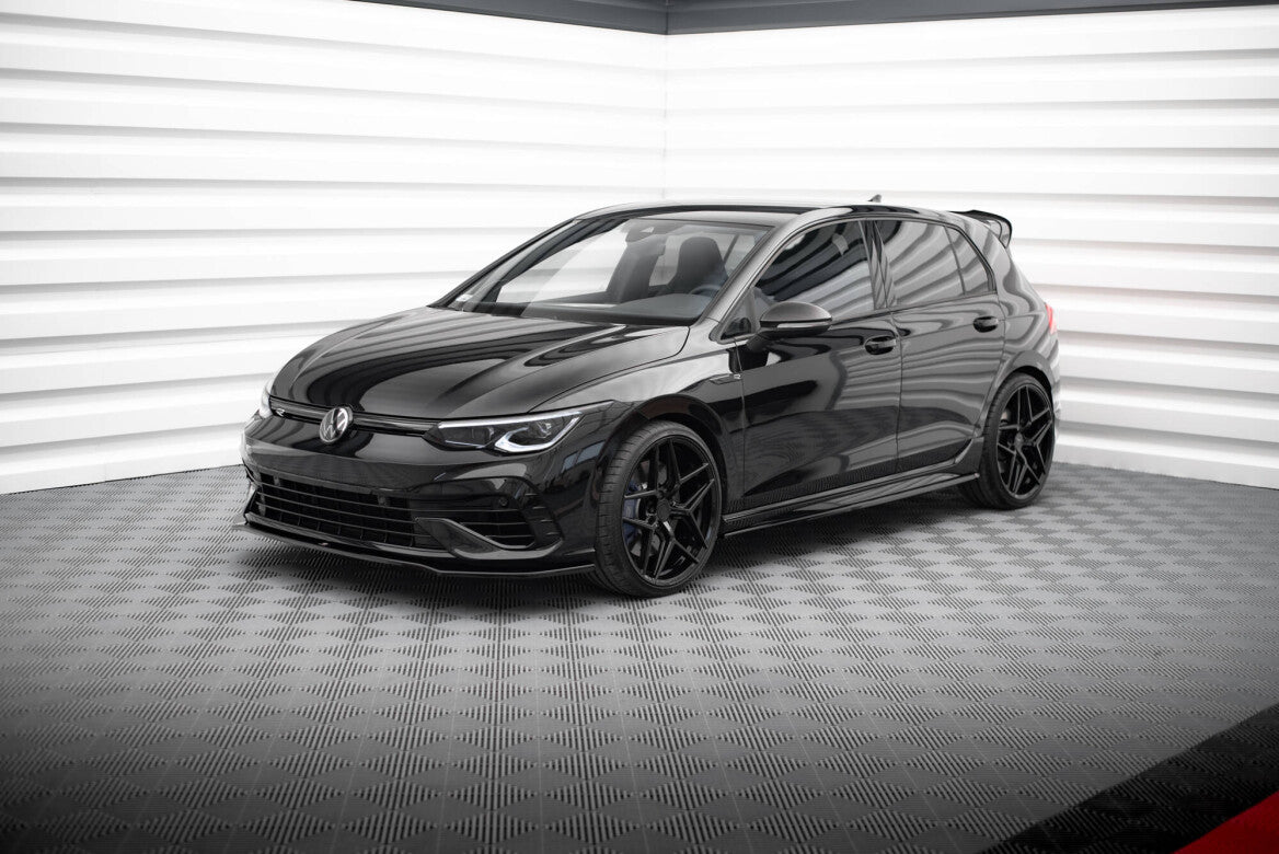 Seitenschweller Ansatz Cup Leisten V.3 für Volkswagen Golf R Mk8   Maxton Design