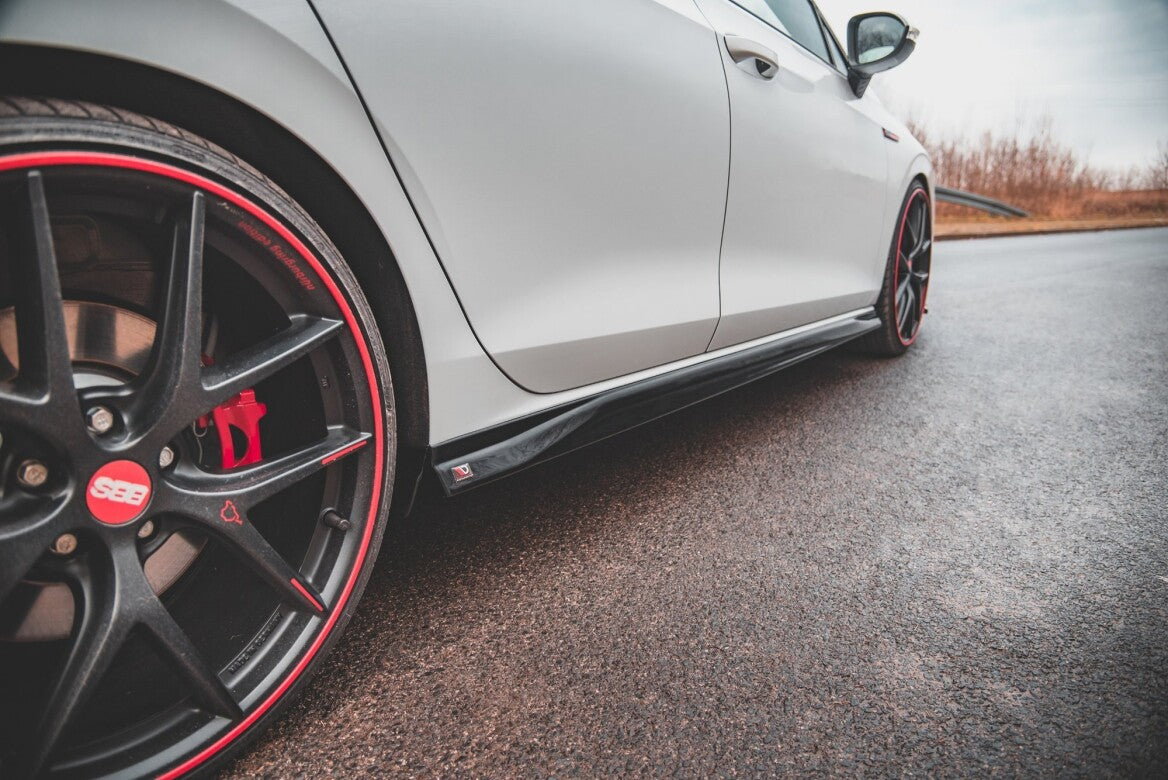 Seitenschweller Ansatz Cup Leisten V.3 für VW Golf 8 GTI Maxton Design