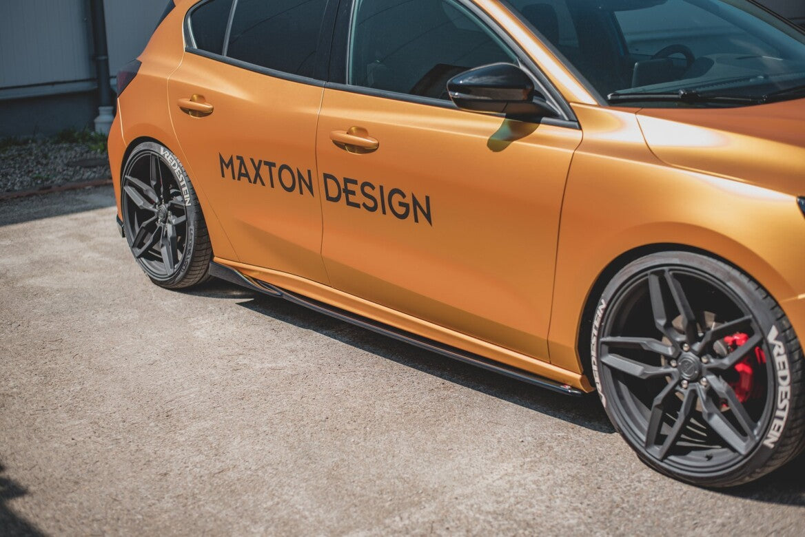Seitenschweller Ansatz Cup Leisten V.4 für Ford Focus ST / ST-Line Mk4 Maxton Design