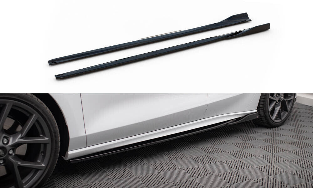 Seitenschweller Ansatz Cup Leisten V.4 für Ford Focus ST / ST-Line Mk4 Maxton Design